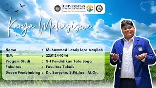 VIDEO LUARAN KKN UNY 2025 || Muhammad Landy Iqra Aaqilah || KKN-M 25770 || Dusun Gaten, Sumberrejo