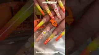 would you wear these? ❤️&zwj;🔥 ombre nails for spring #nailsfascination #nails #nailart #naildesign