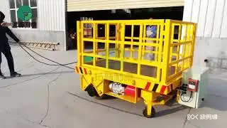 Cable Reel Platform Rail Transfer Trolley--Customized Motorized Transfer Trolleys