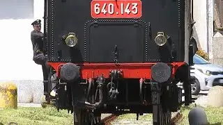 TRENO A VAPORE in Valsesia -  Fondazione FS Treno Storico a Varallo Sesia / Italian Steam Train