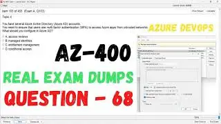 Q 068 AZ 400 DevOps Real Exam Question and answer, Dumps   CertStudyPro