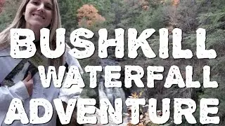 Hiking Bushkill Falls in the Pocono Mountains