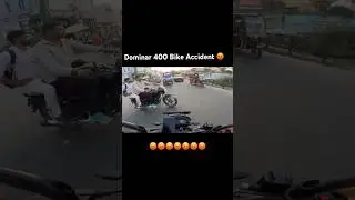 Bike rider accident live 😡#dominar400 #bajaj #bikeaccdint #crash #rider #bikelover #viralshort