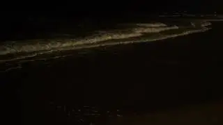 Fall Asleep With Surreal Waves Rolling Slowly Through The Night, Deep Sleeping With Ocean Sounds