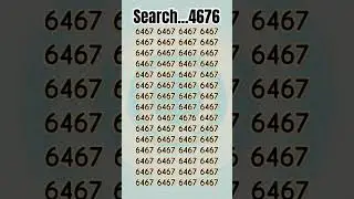 Search for 4676 This Series In 5 Second #4676 #shorts #viralvideo #reasoning #trendingshorts #fypp