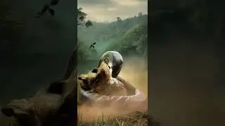 Python Tries to Escape Leopard Attack #shorts