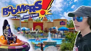 Tour and Review Of Boomers Theme Park In Boca Raton Florida ( FOX SQUAD FAMILY )