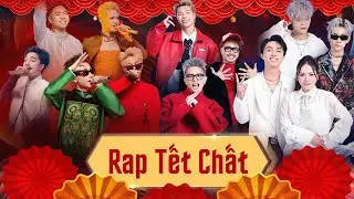 CỰC DÍNH với Cypher Tết Chất của Double2T, 24k.Right,... | Dàn Rap Việt đổ bộ sân khấu Sóng CỰC CHẤT