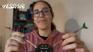 ASMR My Not-so New, New Tascam #asmr #asmrtriggers #asmrbrushing