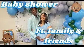 OUR BABY SHOWER!! FT. FRIENDS & FAMILY