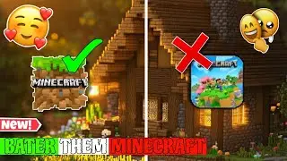 MINECRAFT Player Tried Minecraft COPY GAME For First Time 🤯|| WHO CHOOSE BEST