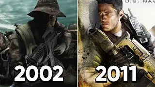 Evolution of SOCOM U.S. Navy SEALs Games (2002-2011)