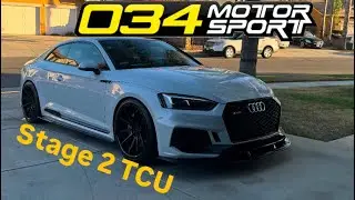 Twin Turbo Audi RS5 Shifts After Tune are Crazy!!  #034motorsport #drive034 #audi #turbo #rs5coupe