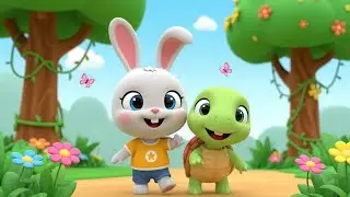 Bunny Aur Tim Ki Pyari Jungle Kahani | Kids Cartoon Story in Urdu