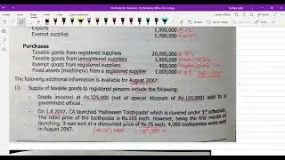 Sales Tax Lecture # 14 Part I