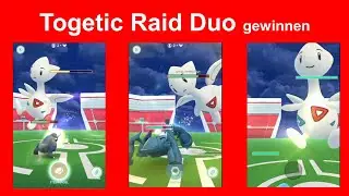 Togetic Raid Duo gewinnen. Wie man Togetic zu zweit im Raid besiegt  - Pokemon GO Deutsch 065