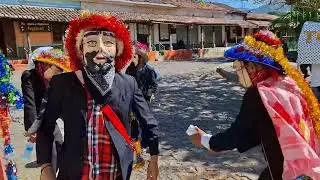 Tradicional danza del rey herodes en el Distrito de Concepci&oacute;n de Ataco, dia de los Reyes Magos.