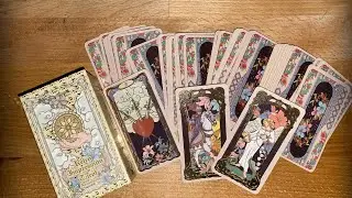 Retro Impression Tarot Unboxing (Mini Version) - Vermilion Collection
