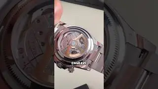 Как сделать гравировку на часах Rolex!