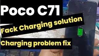 POCO C71 FACK CHARGING SOLUTION ✅✅✅