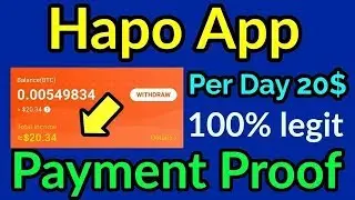 Hapo App Unlimited Earning Tricks 2019 || 100% Legit