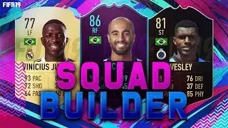 Конструктор команд FIFA 19 &mdash; ПЕРВЫЙ POTM УЖЕ ЗДЕСЬ! с POTM Лукасом, IF Уэсли и Винисиусом Жуниором!
