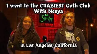 I Went To The Craziest Goth Club In LA With LA Goth Artist Nesya