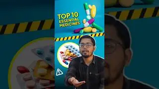 Top 10 Essential Medicines Everyone Should Keep at Home  | Must-Have Emergency Medicines #shorts