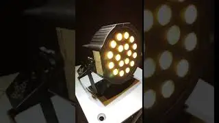 Effect Factory 18x1W Stage Lighting Warm White LED Par Can