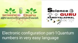 electronic configuration part 1. Quantum numbers #chemistry #learning #educationadda