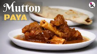 Mutton Paya Recipe | How to make Mutton Paya Curry | by Suriya's Kitchen