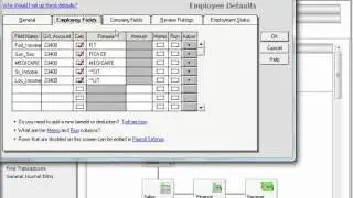 Sage 50 Tutorial Setting Employee Defaults Sage Training Lesson 2.6