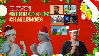 The 12 Days of Gaming (#11) Eleven Childhood Show Challenges (With Thomas & Jeff)