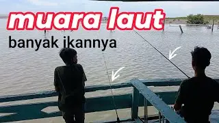 Mancing kedukang di ujung muara