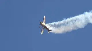 Bill Stein Zivko Edge 540. Minden-Tahoe Air Show. Nevada. 4K 60fps. 2022.