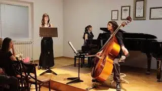 Weber Trio for Piano Flute and Double bass in g minor Op. 63