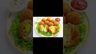 chicken cheese & Egg ball Ramadan Snacks #chicken #cheeseball #snacks #ytshorts #subscribe #bts #egg