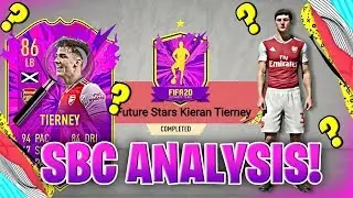 FIFA 20 - FUTURE STARS KIERAN TIERNEY (86) SBC ANALYSIS!