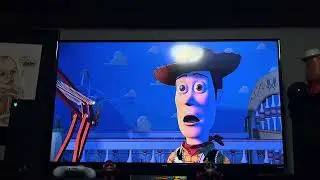 Toy Story Woody Knock&rsquo;s Buzz Out of the Window Scene 