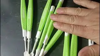 Toothbrush handle over molding case-manual testing