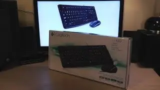 Logitech K120 Keyboard Mouse Combo Unboxing