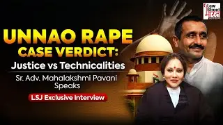 Unnao Rape Case Verdict: Justice vs Technicalities | Sr. Adv. Mahalakshmi Pavani Speaks