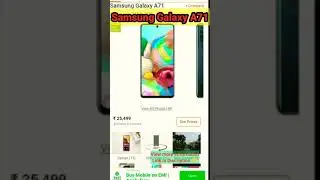 New Phone | Samsung Galaxy A71 | Best | 2021| Review | india #shorts