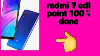 redmi 7 edl point solution