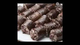 Tasty pork intestine with blood Naga style ll pork lagre intestine ll
