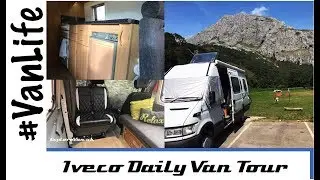 Our New Van! Family of four in a camper van conversion, tour of our Iveco Daily - UK VanLife
