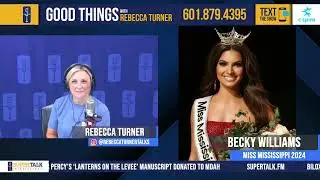 Newly Crowned Miss Mississippi 2024 Becky Williams