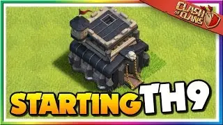 NEW SERIES! Starting Town Hall 9 - Upgrade Guide | TH9 Let's Play Clash of Clans
