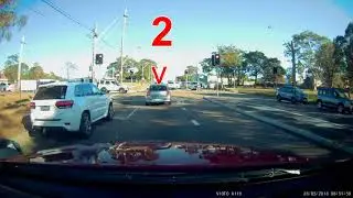Multiple red light runners