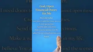 God, Open Financial Doors for Me | Breakthrough Prayer #viralnow #prayer #shortfeed #motivation